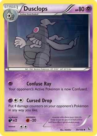Dusclops 39/106 - [XY  Flashfire]