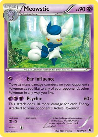 Meowstic (43/106) [XY : Flashfire] 