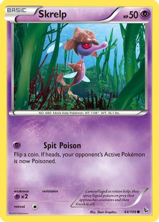 Skrelp (44/106) [XY : Flashfire] 