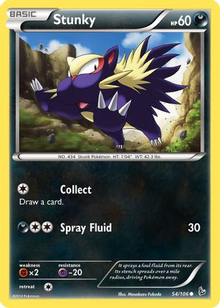 Stunky (54/106) [XY : Flashfire] 