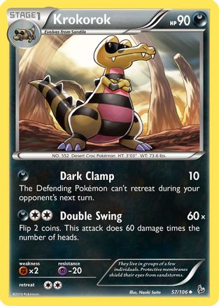 Krokorok 57/106 - [XY  Flashfire]