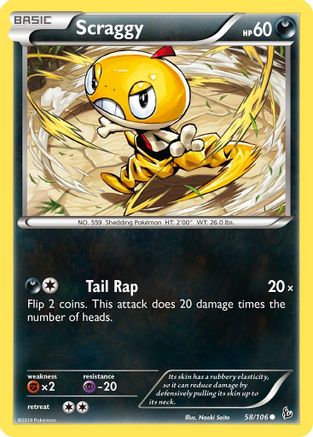 Scraggy (58/106) [XY : Flashfire] 