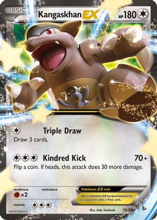 Kangaskhan EX 78/106 - [XY  Flashfire] Holofoil