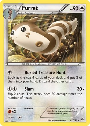 Furret (82/106) [XY : Flashfire] 