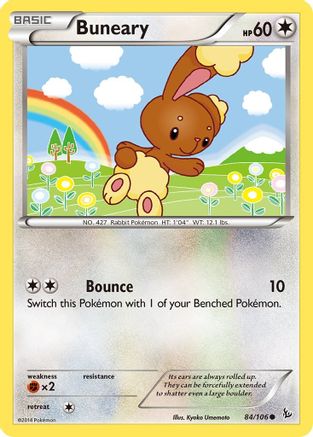 Buneary 84/106 - [XY  Flashfire]