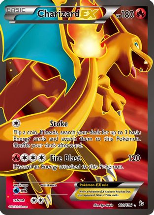 Charizard EX (100 Full Art) 100/106 - [XY  Flashfire] Holofoil