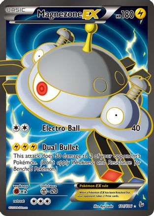 Magnezone EX (101 Full Art) 101/106 - [XY  Flashfire] Holofoil