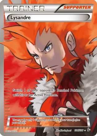 Lysandre (104/106) [XY : Flashfire] 