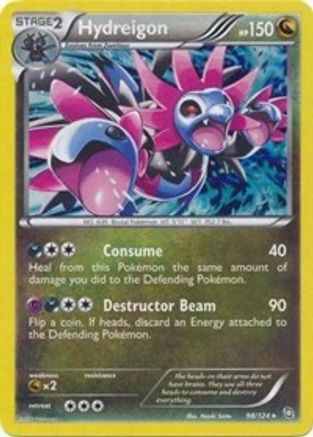 Hydreigon (98/124) (Cracked Ice Holo) (Thème Deck Exclusif) [Noir et Blanc : Dragons Exaltés] 