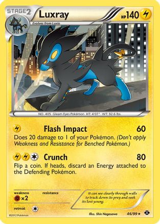 Luxray (46/99) [Noir et blanc : prochains destins] 