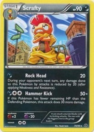 Scrafty - 74/99(Next Destinies) - [Deck Exclusives]