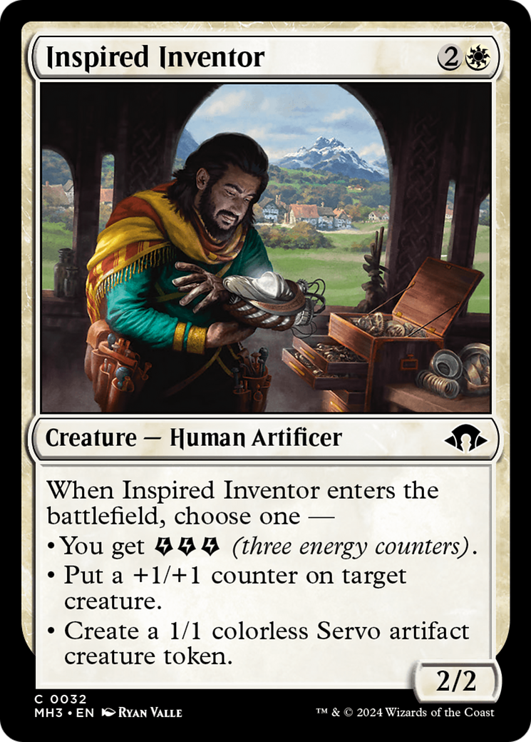 Inspired Inventor (MH3-032) - [Modern Horizons 3]