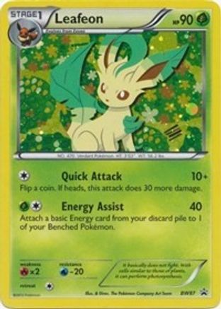 Leafeon (BW87) [Noir et blanc : promotions Black Star] 