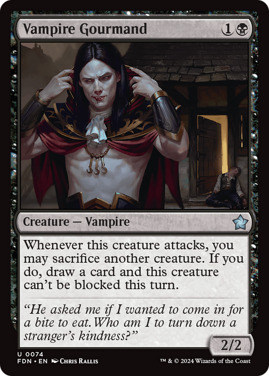 Vampire Gourmand (FDN-074) - [Foundations] Foil