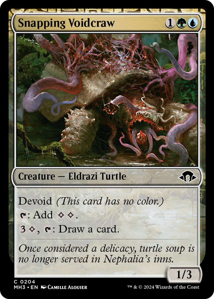 Snapping Voidcraw (MH3-204) - [Modern Horizons 3] Feuille 