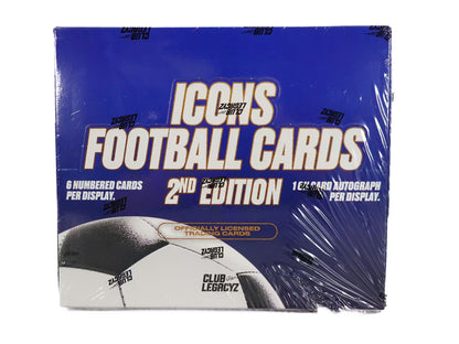 2025 Club Legacyz Icons Soccer Second Edition Hobby Box