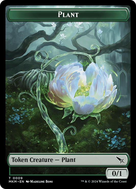 Plant (TMKM-009) - [Murders at Karlov Manor Tokens]
