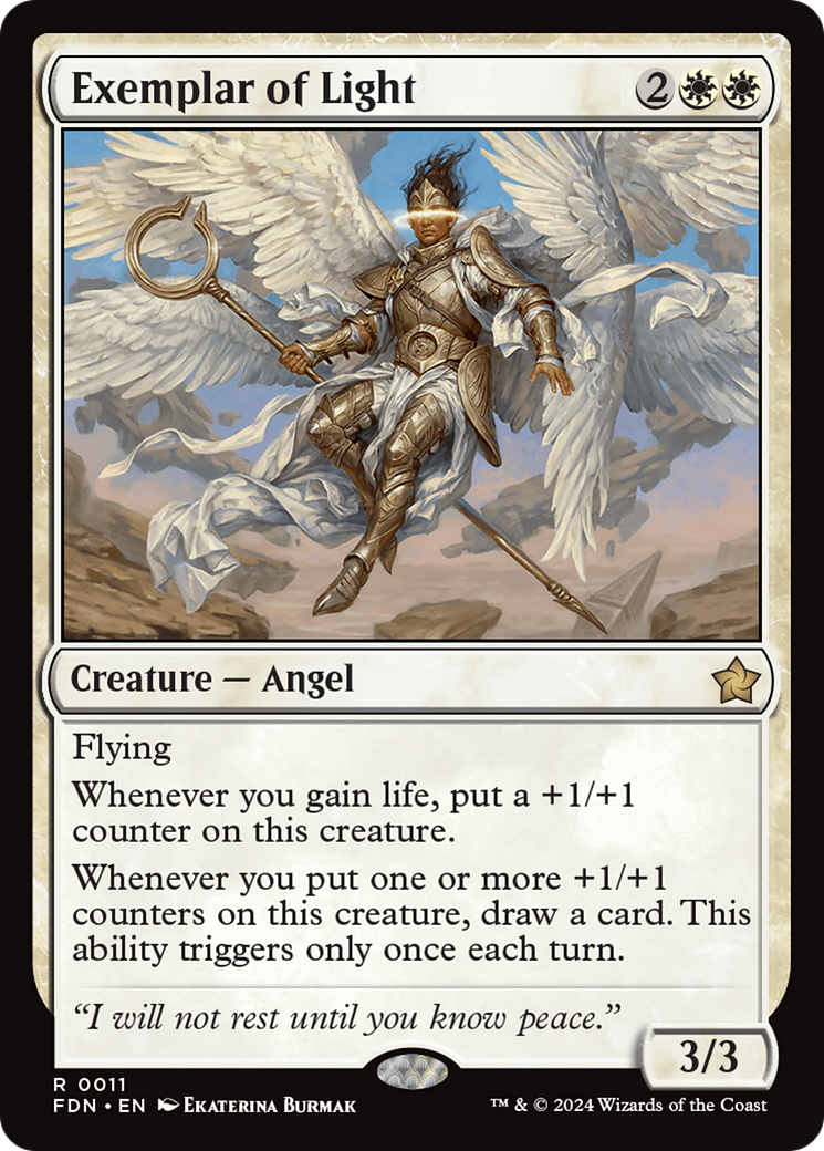 Exemplar of Light (FDN-011) - [Foundations] Foil