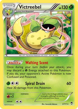Victreebel 3/111 - [XY  Furious Fists] Holofoil