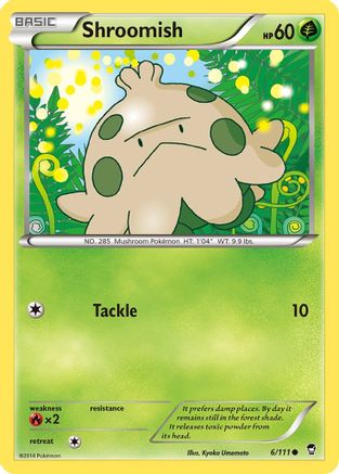 Shroomish (6/111) [XY: Furious Fists]