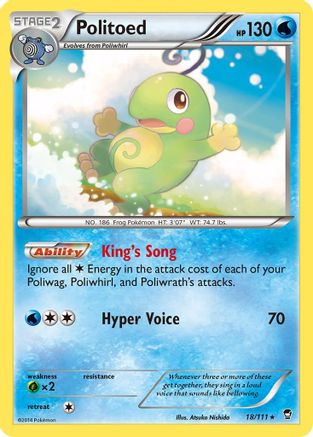 Politoed (18/111) [XY : Poings furieux] 