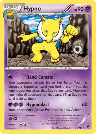 Hypno 36/111 - [XY  Furious Fists]