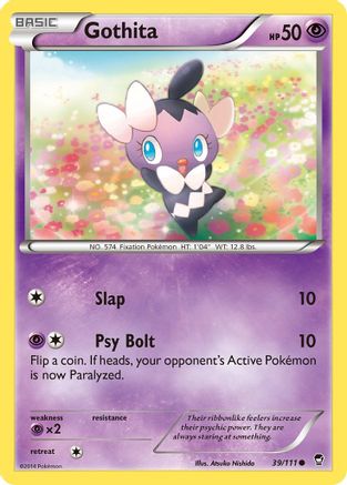 Gothita 39/111 - [XY  Furious Fists]