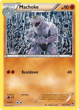 Machoke 45/111 - [XY  Furious Fists]