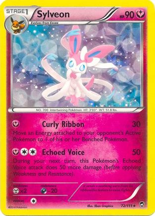 Sylveon (72/111) (Thème Deck exclusif) [XY : Furious Fists] 