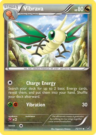 Vibrava (75/111) [XY : Poings furieux] 