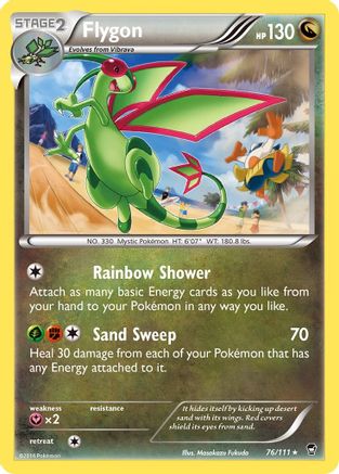 Flygon (76/111) [XY : Poings furieux] 