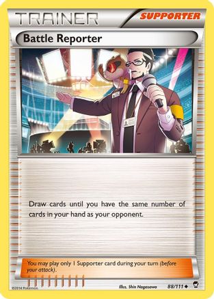 Battle Reporter 88/111 - [XY  Furious Fists]