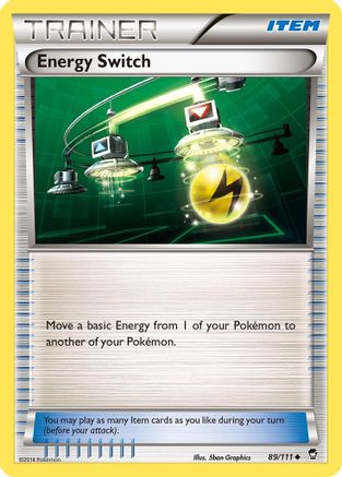 Energy Switch 89/111 - [XY  Furious Fists]