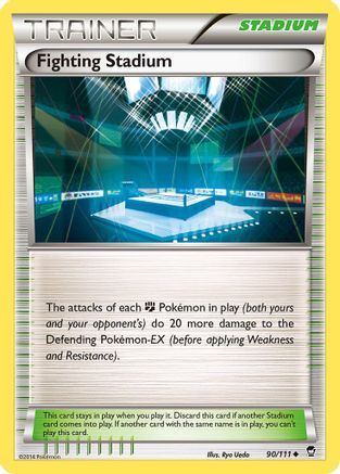 Fighting Stadium (90/111) [XY: Furious Fists]