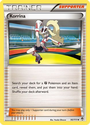 Korrina (95/111) [XY : Poings furieux] 