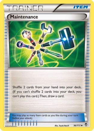 Maintenance 96/111 - [XY  Furious Fists]