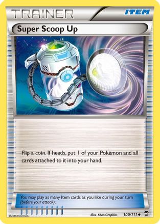 Super Scoop Up 100/111 - [XY  Furious Fists]