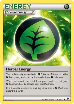Herbal Energy 103/111 - [XY  Furious Fists]