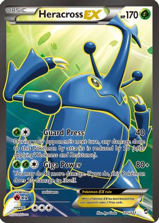 Heracross EX (105/111) [XY : Poings furieux] 