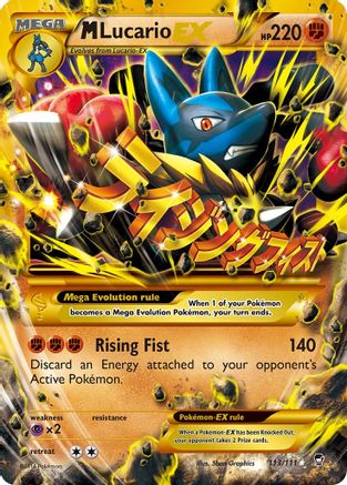 M Lucario EX (113/111) [XY : Poings furieux] 