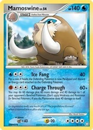 Mamoswine - 9/146 (DP Legends Awakened) - [Deck Exclusives]