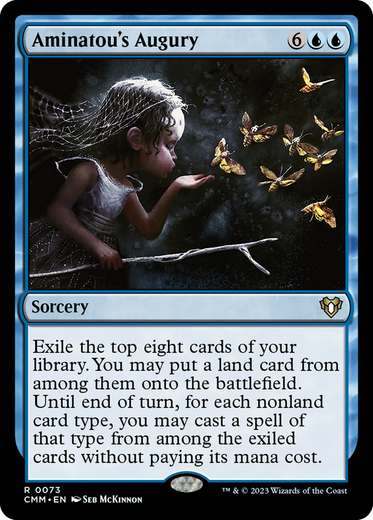 Aminatou's Augury (CMM-073) - [Commander Masters]