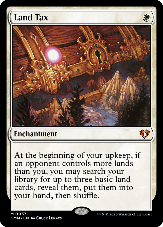 Land Tax (CMM-037) - [Commander Masters] Foil