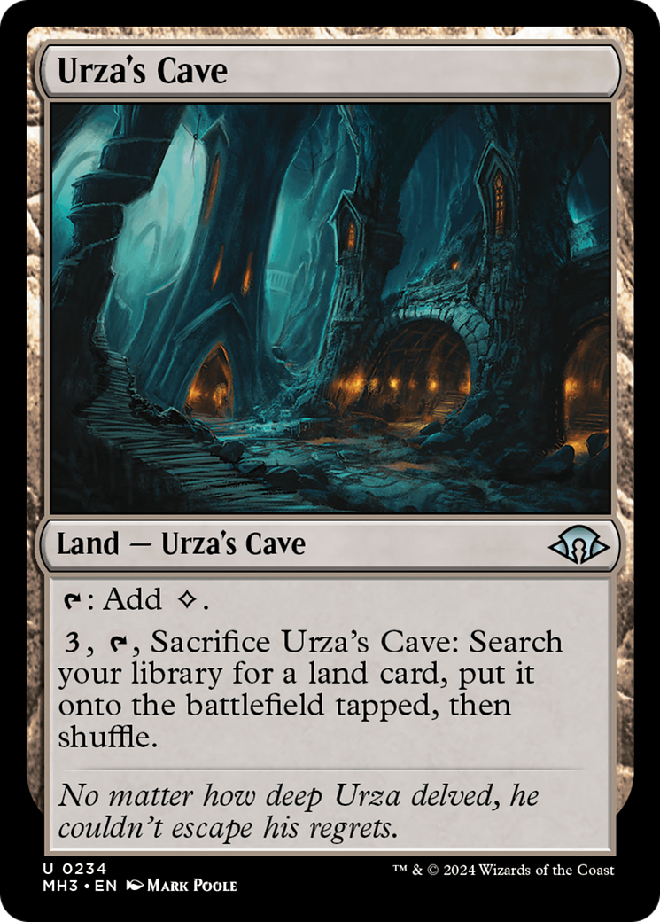 Urza's Cave (MH3-234) - [Modern Horizons 3] Foil