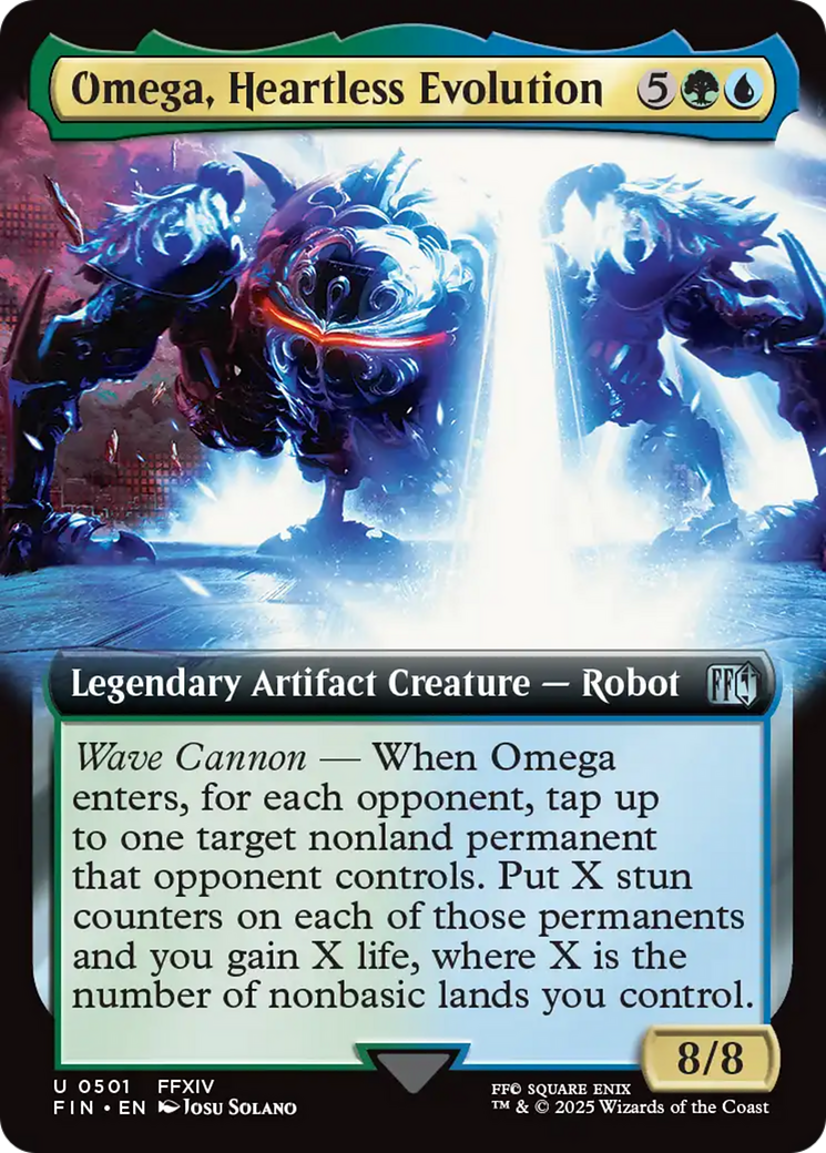 Omega, Heartless Evolution (FIN-501) - [FINAL FANTASY]: (Extended Art)