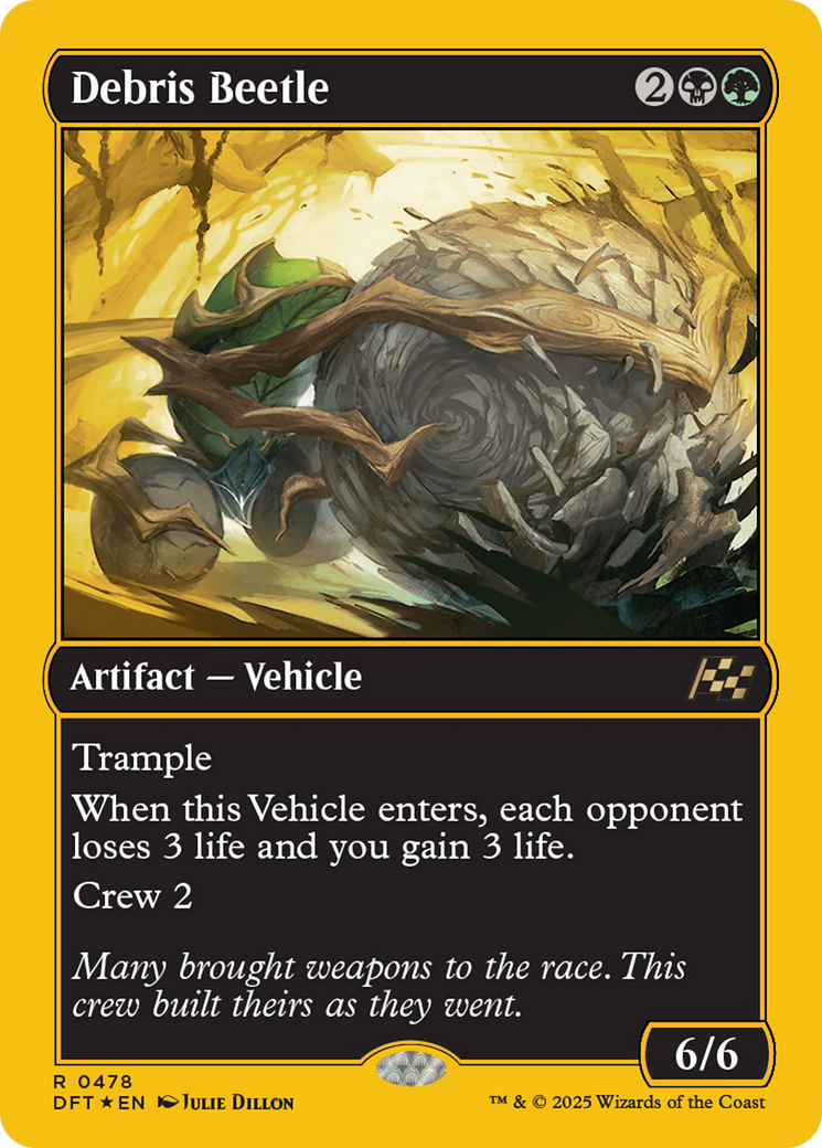 Debris Beetle (DFT-478) - [Aetherdrift] Foil