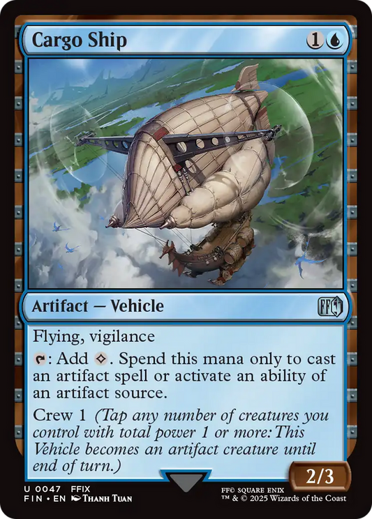 Cargo Ship (FIN-047) - [FINAL FANTASY]