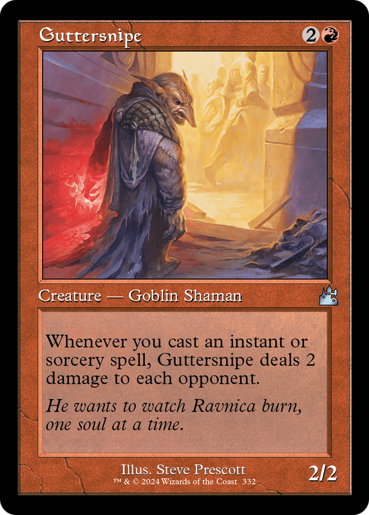 Guttersnipe (RVR-332) - [Ravnica Remastered] Foil