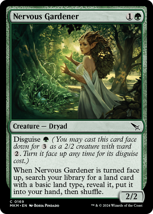 Nervous Gardener (MKM-169) - [Murders at Karlov Manor]
