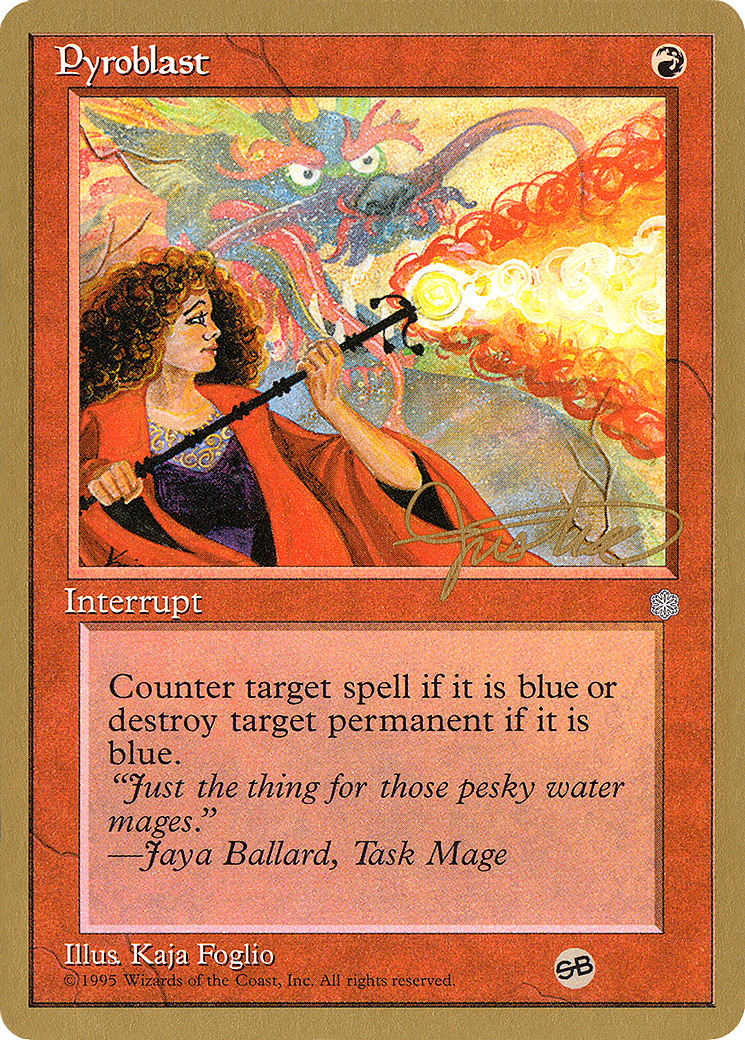 Pyroblast (WCD-) - [Pro Tour Collector Set]